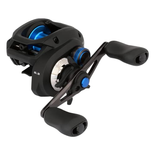 SHIMANO Carrete SLX DC 151 Mano Izquierda, Negro, Azul, relación de transmisión: 6.3:1 | Tamaño: 150 Left