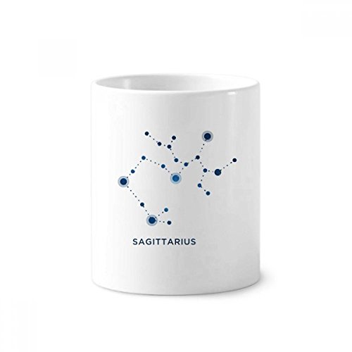 Mug céramique Sagittaire zodiaque 350 ml pour porte brosse à dents et stylo