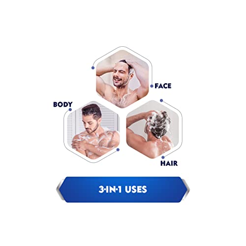 Nivea Men Hair, Face & Body Wash, Active Clean Shower Gel, 250Ml #TOP4