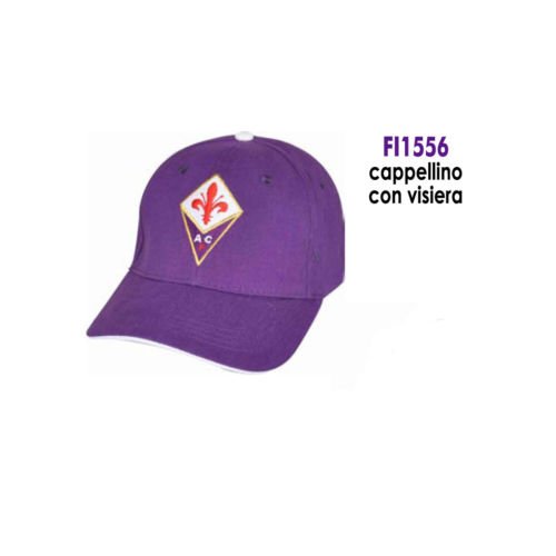 Giemme artículos de promoción-Gorra visera morado A.C. Fiorentina producto oficial