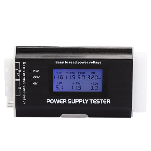 LCD�f�B�X�v���C�t���R���s���[�^�d���e�X�^�[�A20/24�s�� BTX ITX TFX�pATX�d���e�X�^�[�A�d�������PG���j�^�����O�@�\���ڂ̃A���~������PSU�f�f�c�[��