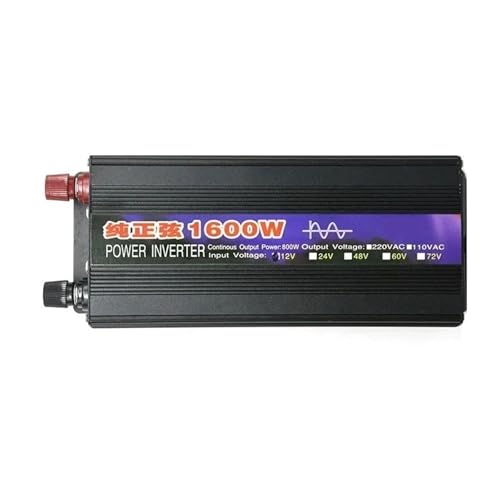 Convertisseur pur sinus 1600W protège vos appareils avec écran LED - 2