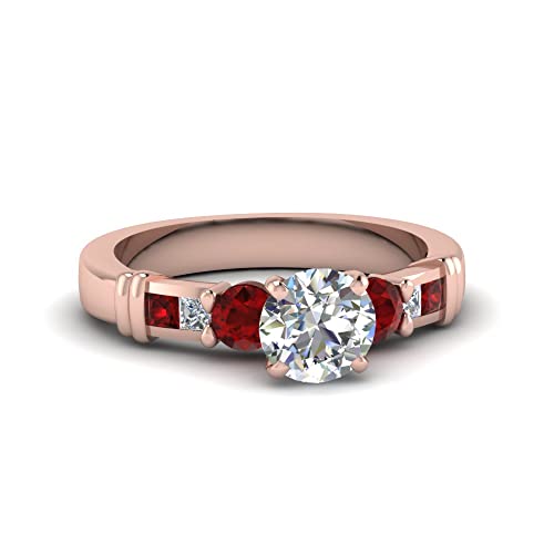 Bague de fiançailles double cerceau ornée d'une pierre pour tenue de fête