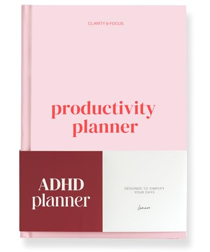 Lamare ADHD Planner for Adults Women The Ultimate Daily Productivity Planner