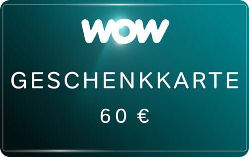 WOW Streaming Guthabenkarte - für Deutschland - per E-Mail