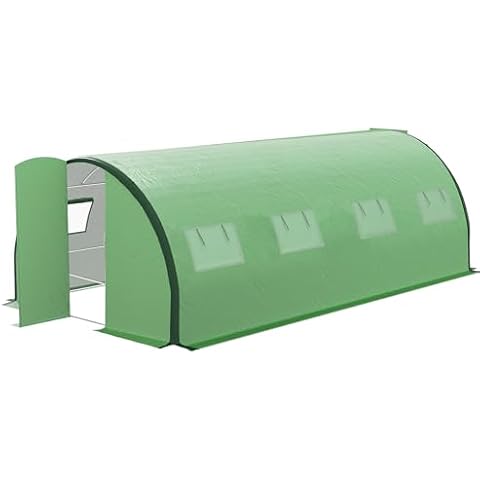 Outsunny Serre Tunnel 18 m² Cover