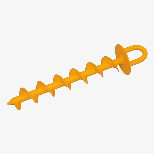 Roughneck® Heavy Duty Ground Anchor 340mm (13.5") 160kg Load Tested, Yellow