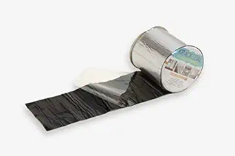 3A ASSOCIATES Bitumen Flashing Aluminium Coated Waterproofing, Roof/Tank Leakage Self Adhesive Tape (Silver, 50mm (2 Inch) x 1.5 m)