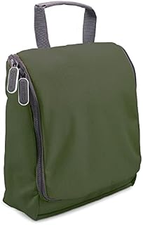 Hanging Toiletry Bag Travel Large Wash Bag for Women Mens Toiletries with Hook, Water Resistant Organiser Toiletry Bags (Grey)