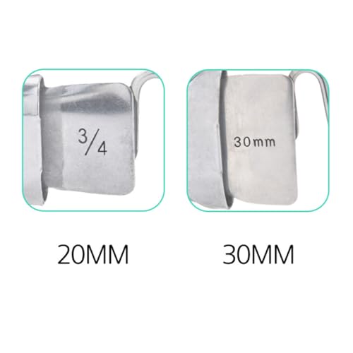 Accesorio pie prensatelas doblado 20mm para máquina de coser miniatura 3