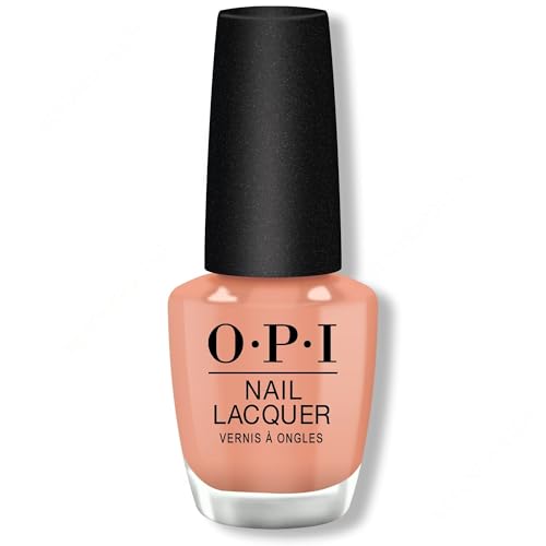 OPI Nail Lacquer, Coral-ing Your Spirit Animal, Orange Nail Polish, Mexico City Collection, 0.5 fl oz