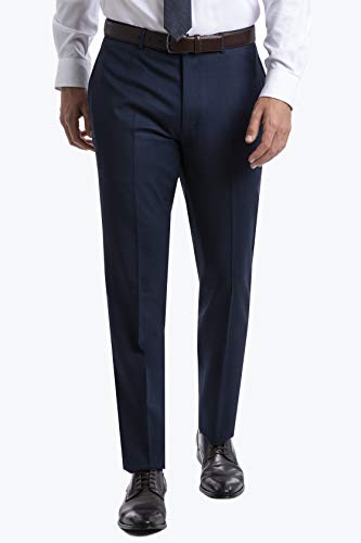 Calvin Klein Men's Slim Fit Suit Separates | Wool Jacket & Pants for Customized Sizing | Tailored Mens Suit with Notched Lapel, Button Closure & Welt Pockets | Versatile Suits for Men3