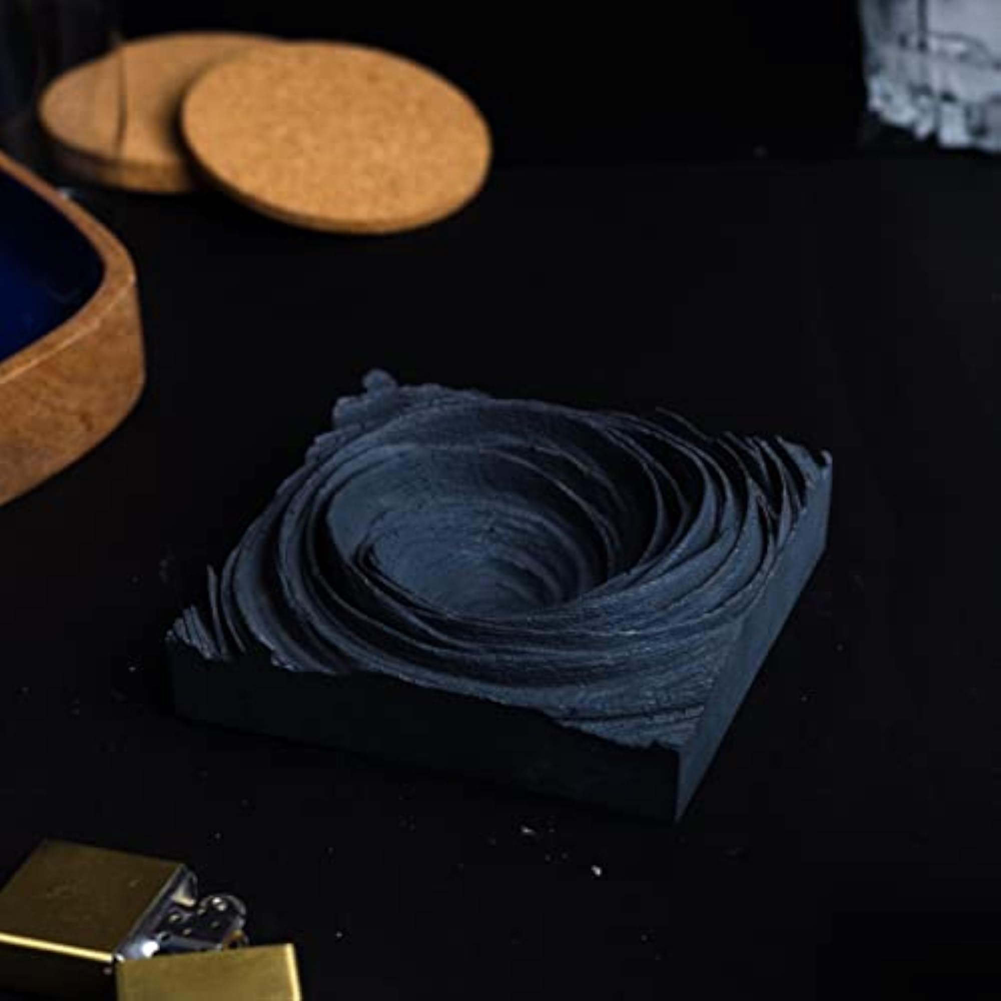 CYCLONE Handcrafted Concrete Ashtray