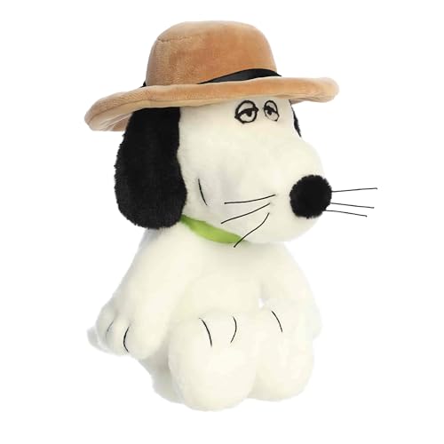 Aurora® Adorable Peanuts® Spike Stuffed Animal - Officially Licensed Toys for All Snoopy Fans - Nostalgic Gift for Adults and Birthday Celebrations - White 8 Inches