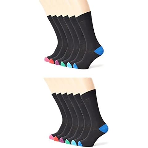 Calcetines antideslizantes para hombre FM London (paquete de 12) Cover