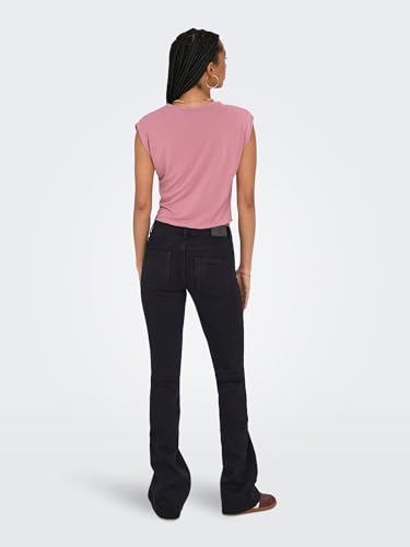 ONLY Female Flared fit Jeans ONLBLUSH Niedrige Taille Flared Jeans 5