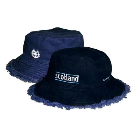 Magic Kingdom Scotland Reversible Bucket Hat Adult Size Embroidered Scottish Logo Cover