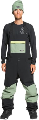 Quiksilver - Mens Fly High Bib, Color Black, Size: Medium