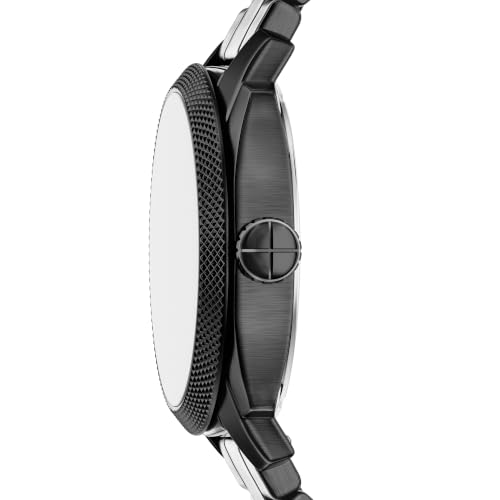 Image of Fossil Men's Watch, Machine Quartz Stainless Steel Three-Hand Watch for Men
