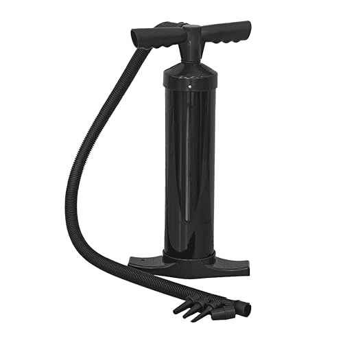 Pompa Manuale a Doppia Velocità - Pompa ad Aria, Gonfiatore Portatile, Pompa Manuale