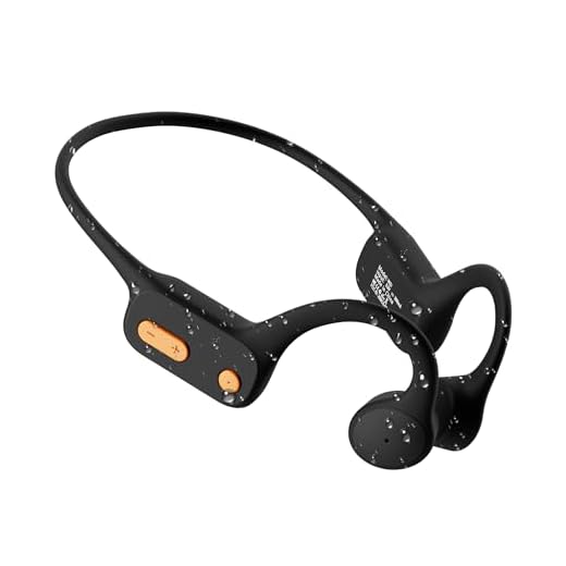 Tayogo Waterproof Headphones for Swimming, Bone Conduction Headphones IPX8, Open-Ear Headphones Bluetooth 5.4, Underwater Headphones for Swimming,32GB Memory