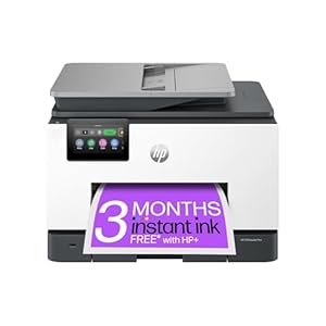 HP OfficeJet Pro 9132e All-in-One Printer | Colour | Printer for Small Office | Print, Scan, Copy Automatic document feeder| 2 Tray | 3 months Instant Ink with HP | Easy Setup | Up To 3 Years Warranty