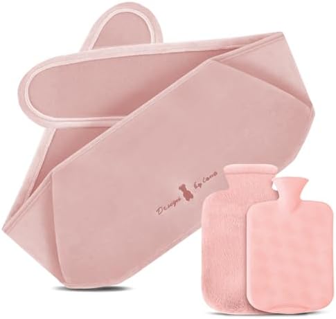 Bouillotte Ceinture Bébé Anti-colique - Remplie De Noyaux De Haricots Rouges - Chauffable Au Micro-ondes