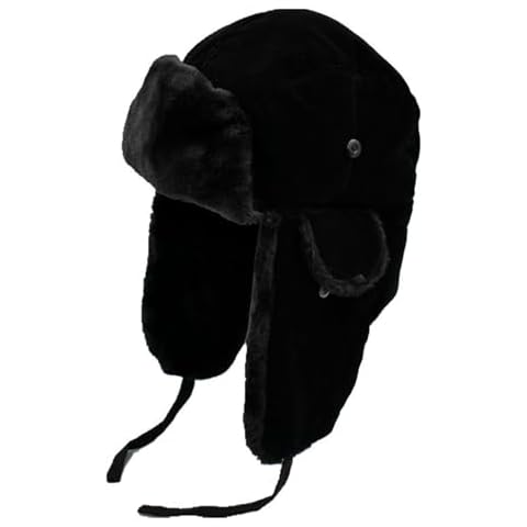 TINAYAUE Unisex Plush Ushanka Winter Hat Cover