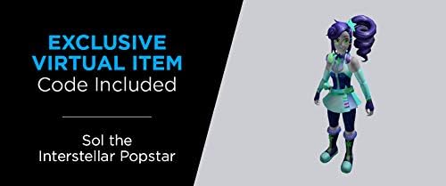 Roblox Imagination Collection - Luna Galactic Popstar Figure Pack [Includes Exclusive Virtual Item]