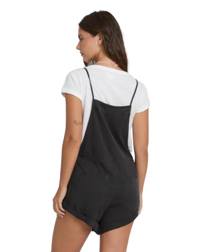 Image of Billabong Women's Wild Pursuit Cotton Twill Blend Romper