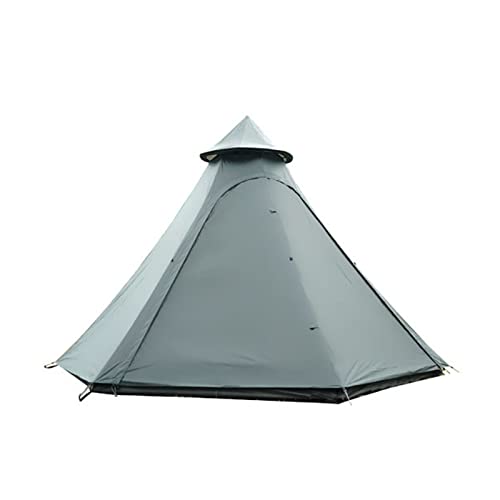 Carpa Familiar Ultralarge Doble Capa Hexagonal Camping