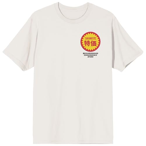 Sakamoto Days Oversize Fruit Stickers On Tofu Short Sleeve Adult T-Shirt