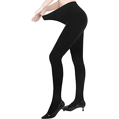 IRISESWomen’s Control Top Compression Pantyhose Solid Color Tights Silky Soft Stockings with Reinforced Toe Size (28 till 34) Pack of 1