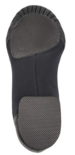 Slip On Leather Jazz Shoes Black2