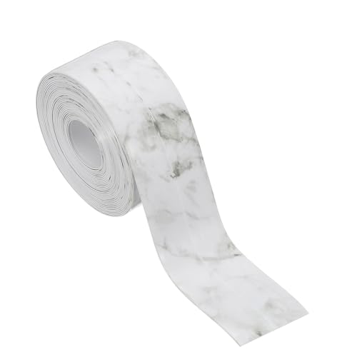 Image of PATIKIL Caulk Tape Waterproof Self Adhesive, PVC Toilet Caulking Sealant Strip Bathtub Caulk Sealing Strip Tape for Bathroom Kitchen Countertop, Slate Stone Pattern (1.5 Inch x 16.4 Ft)