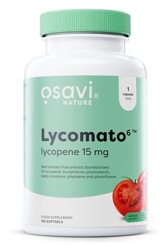 Osavi Lycomato Lycopene, 15 mg - 120 softgels