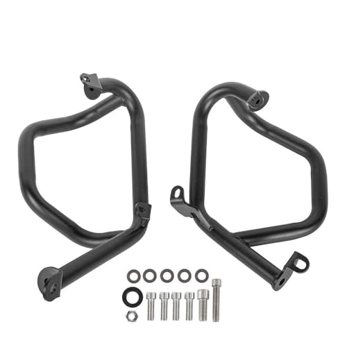 Pare-carter BMW F750GS F850GS anti-chute protection moteur bas noir