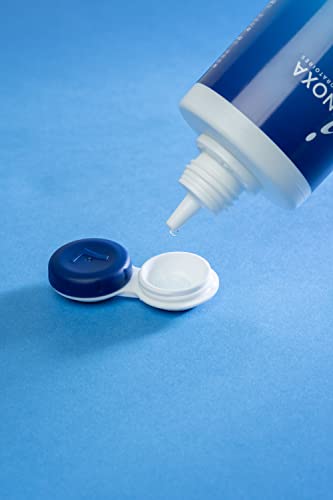INNOXA - Kontaktlinsenflüssigkeit - Optimaler Tragekomfort durch HYALURON - Pflegelösung 100 ml für alle Weichen Kontaktlinsen mit Behälter