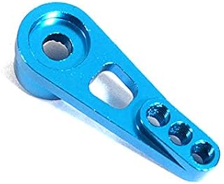 Integy RC Model C29389LIGHTBLUE Billet Machined Alloy Servo Horn 25T for Futaba Servo (r=13/16/19mm)