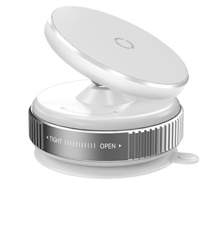 Support magnétique téléphone ventouse anti-chute pour vitre et douche