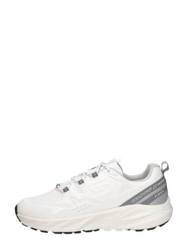 Cruyff Castell Wit : baskets blanches élégantes pour homme au design épuré