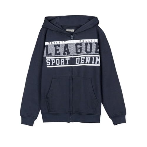 Sweat à capuche bleu Losan sweat-shirt confortable de mi-saison