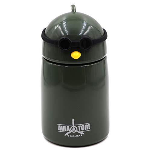 Disen Mini Water Bottle for Girls Boys Vacuum Insulated Thermal Bottles Stainless Steel