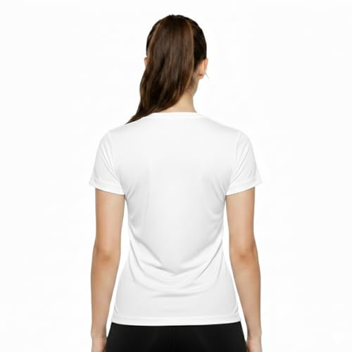 Image of NINQ Women's Athletic Compression Wear - Full Sleeve Workout & Training T-Shirt Designed for Gym, Running, Yoga, and Sports. Breathable, Stretchable