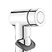 Bothyi Toilet Water Sprayer,High Pressure Handheld Bidet Sprayer Tool Attachment Cleaning Adjustable for Wash Butt,Bathroom,Personal, Argent with 2m Hose