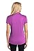 Ladies Heathered Moisture Wicking Golf Polo-XL-Berry