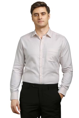 Image of Louis Philippe Men's Solid Slim Fit Shirt