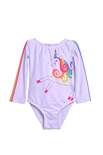 Image of Flap Happy Girls' Rash Guard Swimsuit