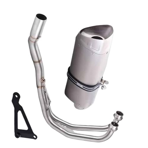Línea de escape completa para Yamaha R25 R3 MT03 de acero inoxidable de alta resistencia
