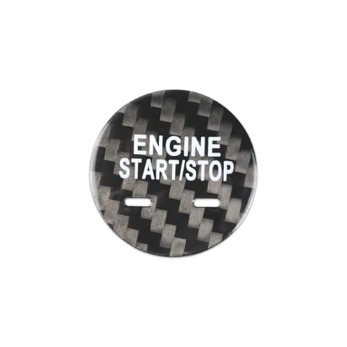 Autocollant bouton start stop pour intérieur Buick soigné